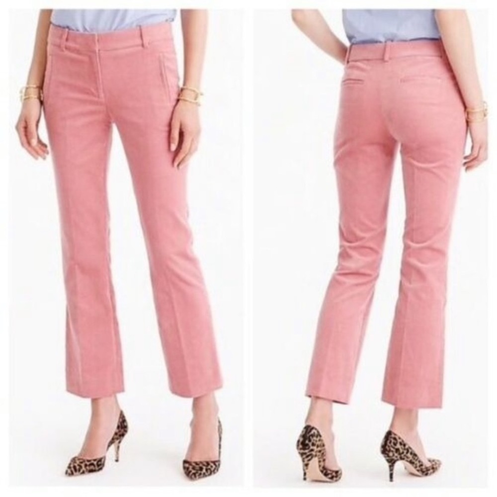 J. Crew Sammie Cropped Corduroy Pants